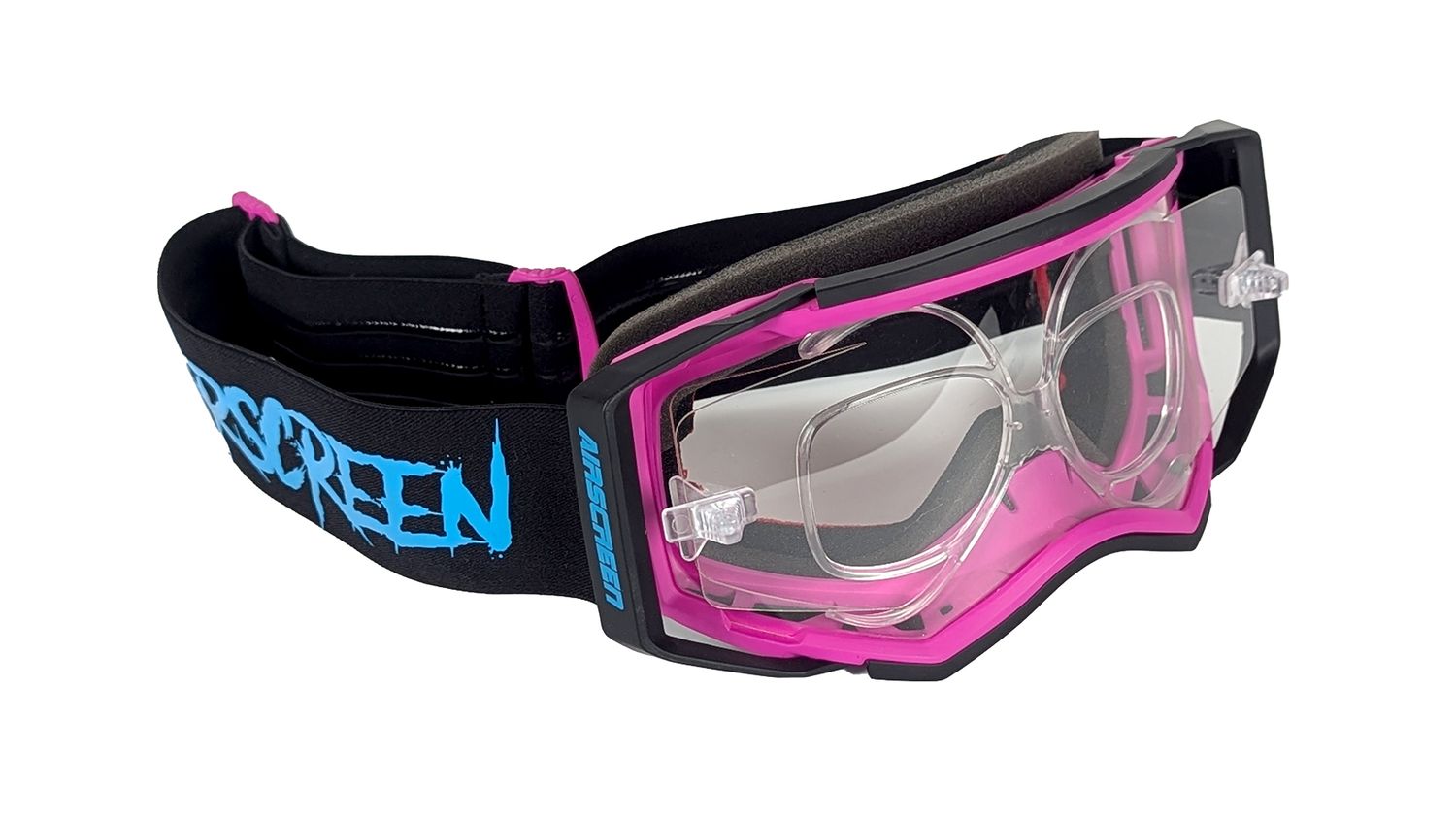Clip-on optical insert for goggle