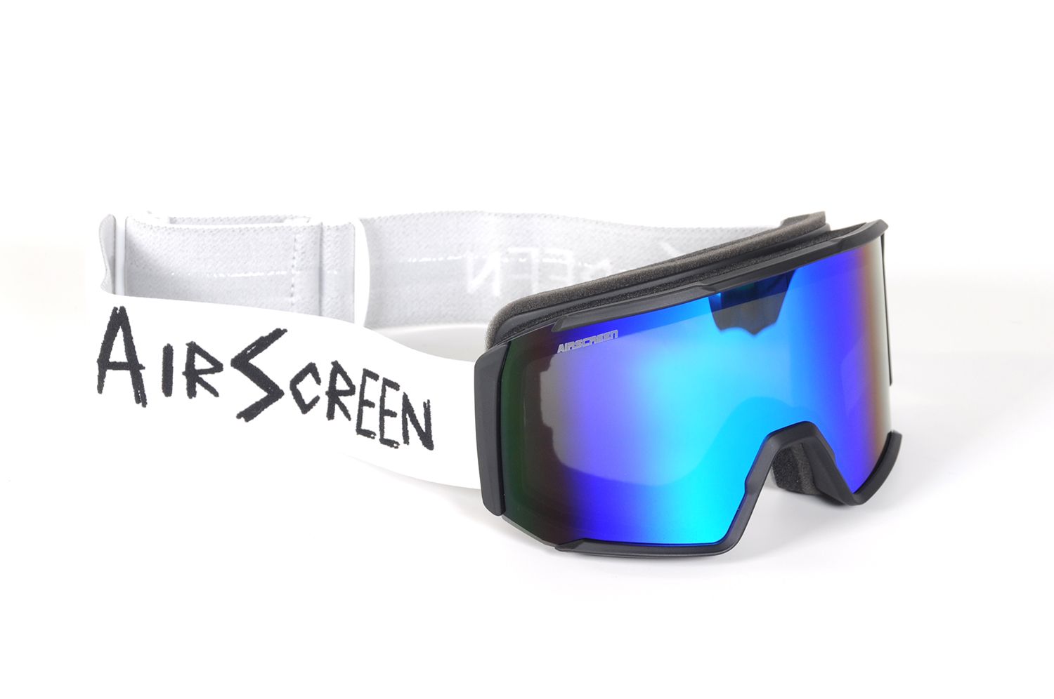 SLASH 02 (White / iridium blue lens)