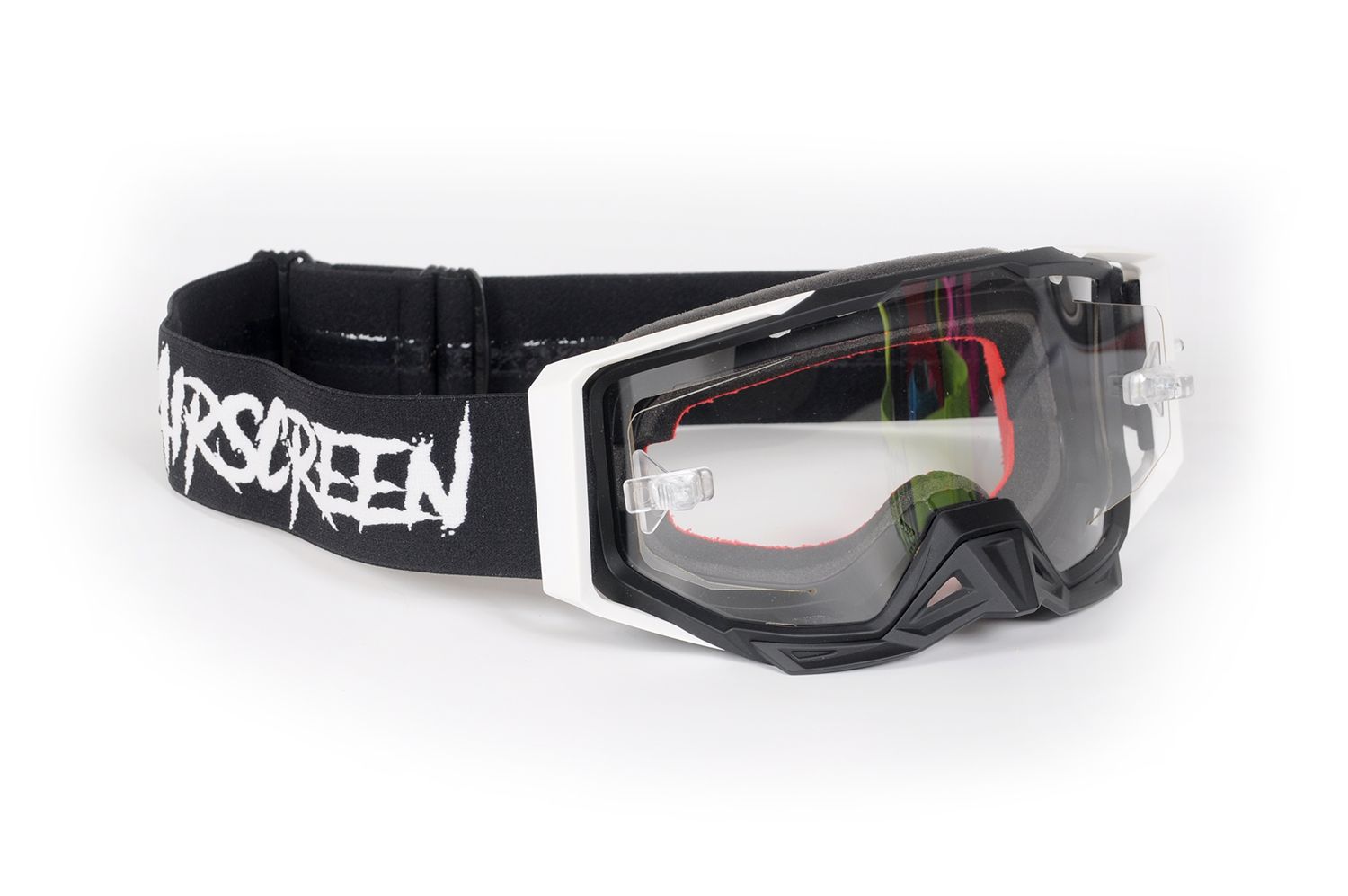 S-FIT EX 01 (Blak &amp; white / clear opening lens)