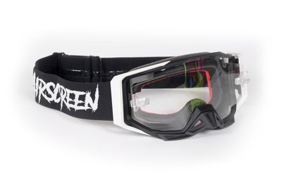 S-FIT EX 01 (Blak &amp; white / clear opening lens)