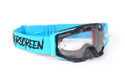 S-FIT EX 04 (Neon blue / clear opening lens)