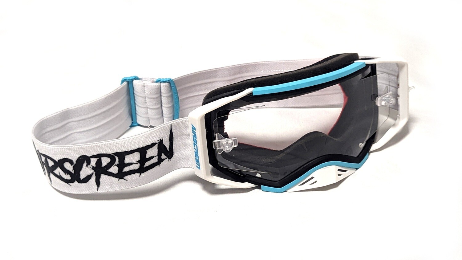 AirScreen AERO 02 EX goggle with openning lens, Lens color: Clear