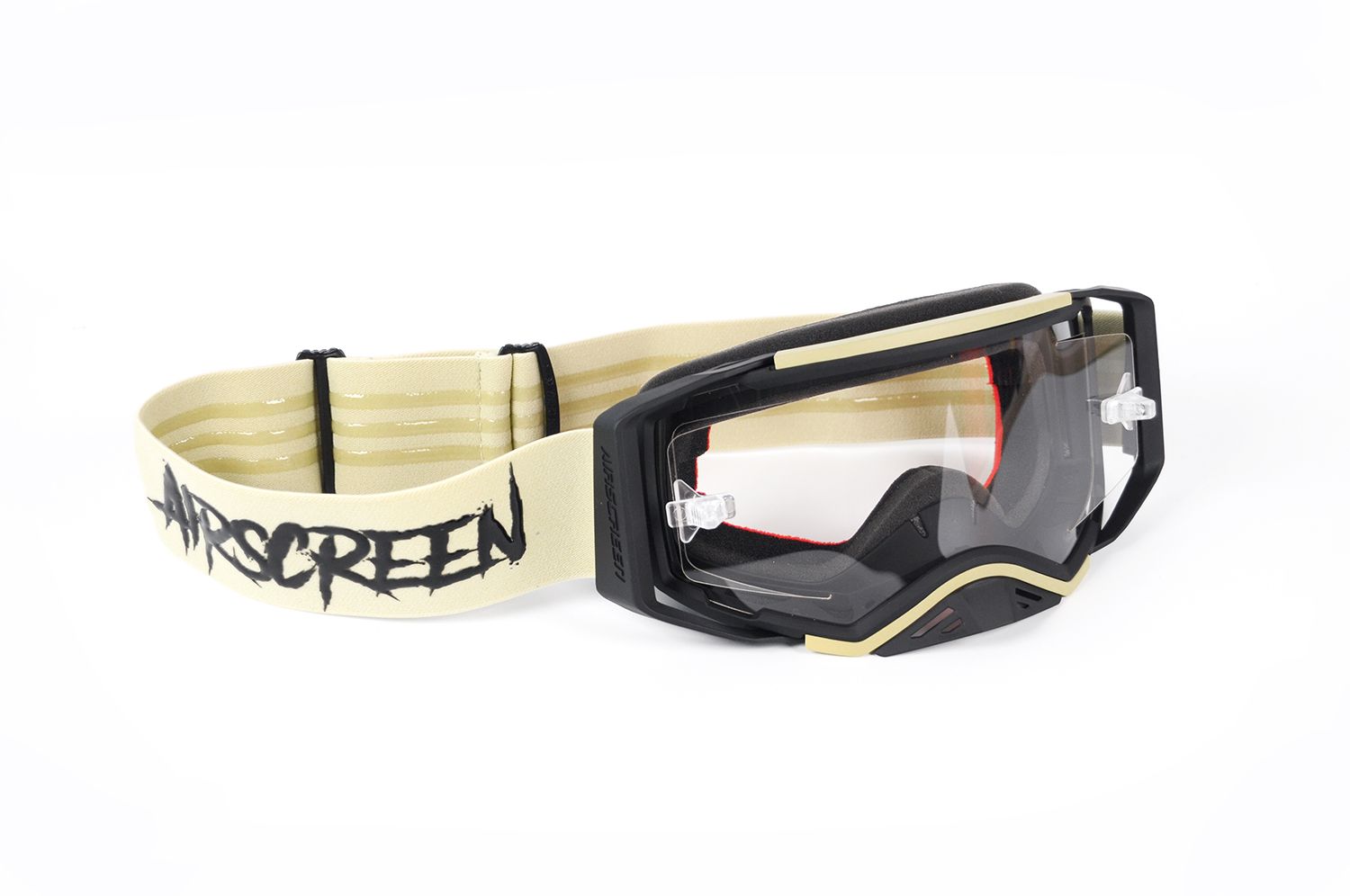 AirScreen AERO 08 EX goggle with openning lens, Lens color: Clear