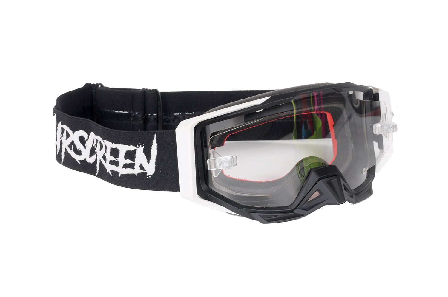 S-FIT EX 01 (Blak &amp; white / clear opening lens)