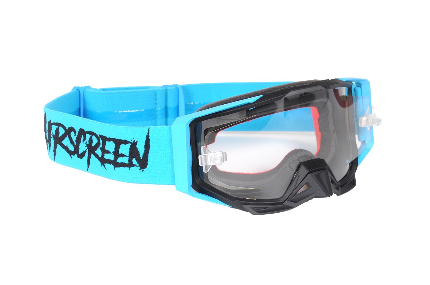 S-FIT EX 04 (Neon blue / clear opening lens)