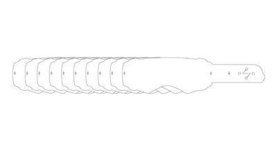 AirScreen LITE MX set of 10 tear-offs
