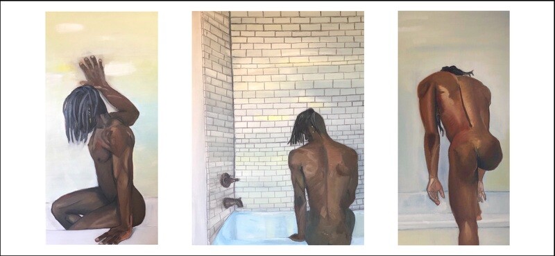 SELF PORTRAIT (triptych)