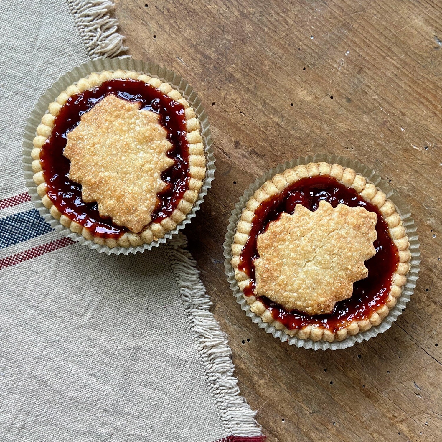Mini Marionberry Pie