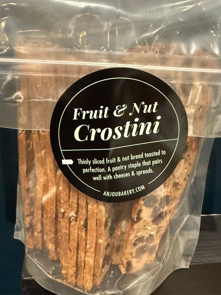 Fruit &amp; Nut Crostini