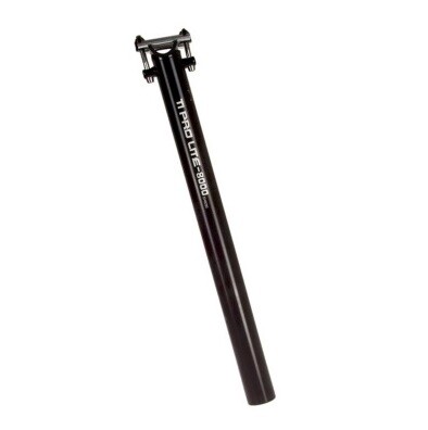 KCNC Seat Post Ti Pro Lite 8000 Scandium 400mm Straight Black – (27.2/30.9/31.6)