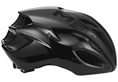 MET RIVALE HELMET MATT BLACK