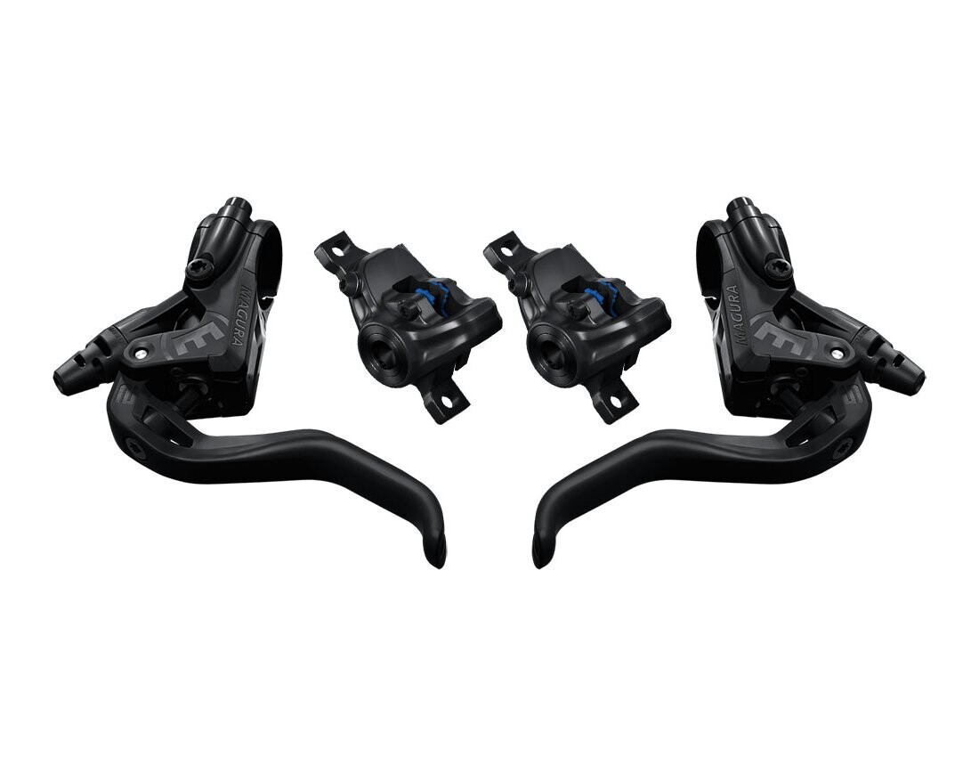 MAGURA MT SPORT 2-FINGER CARBOTECTURE® LEVER DISC BRAKE SET