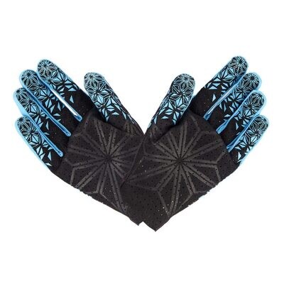 Supacaz SupaG Long Finger Glove – Black / Neon Blue