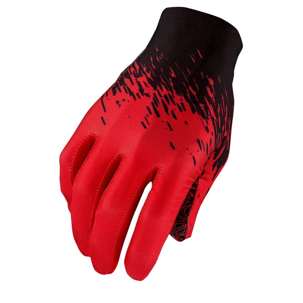 Supacaz SupaG Long Finger Glove – Black – Red