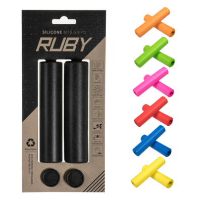Ruby Silicone Grips