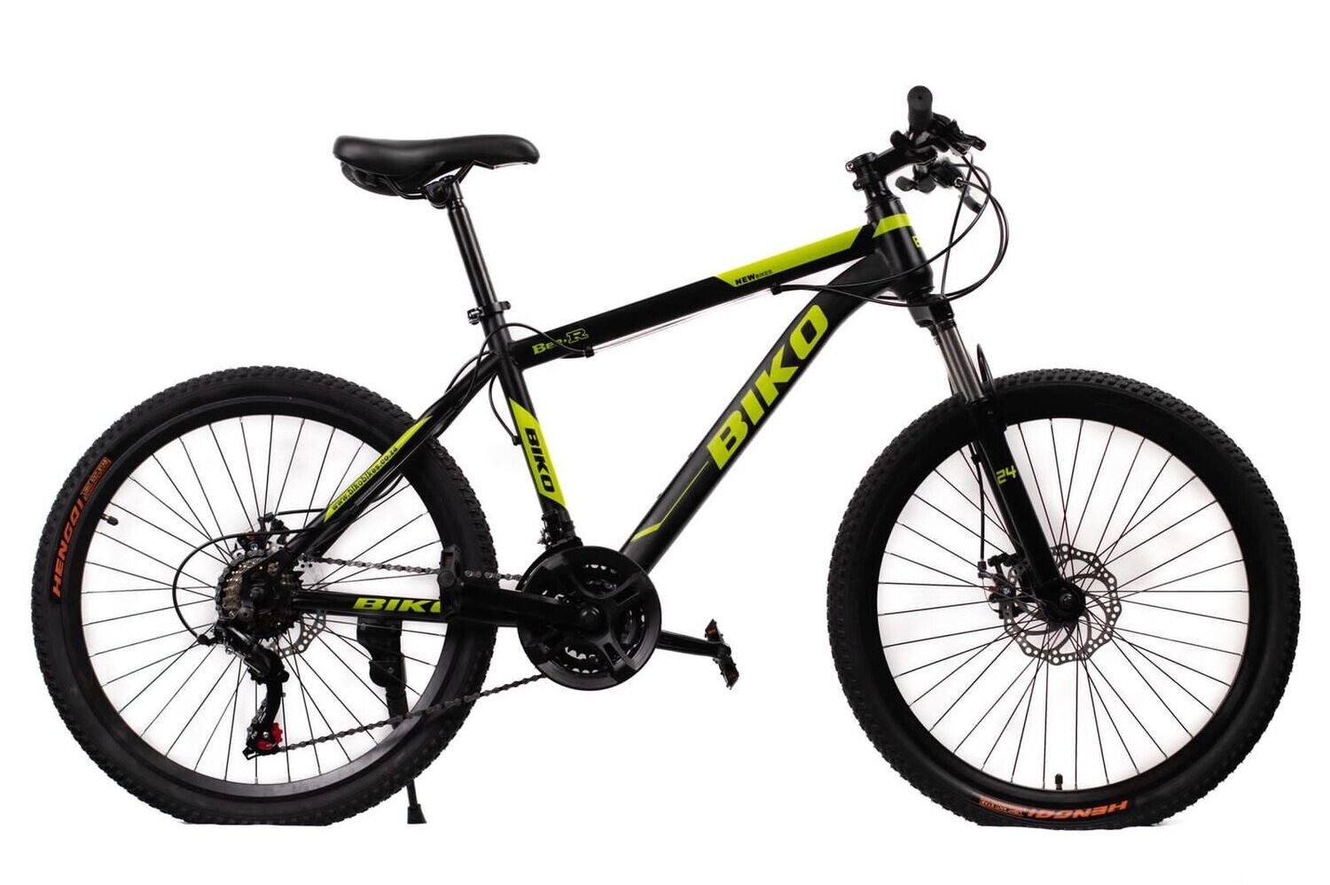 Biko Bikes 24&quot; Boys/Girls Disc 7-Speed Shimano