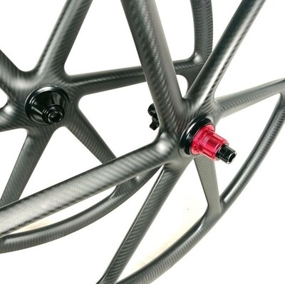 Carbon 6 Spokes 29er MTB Bicycle Wheelset