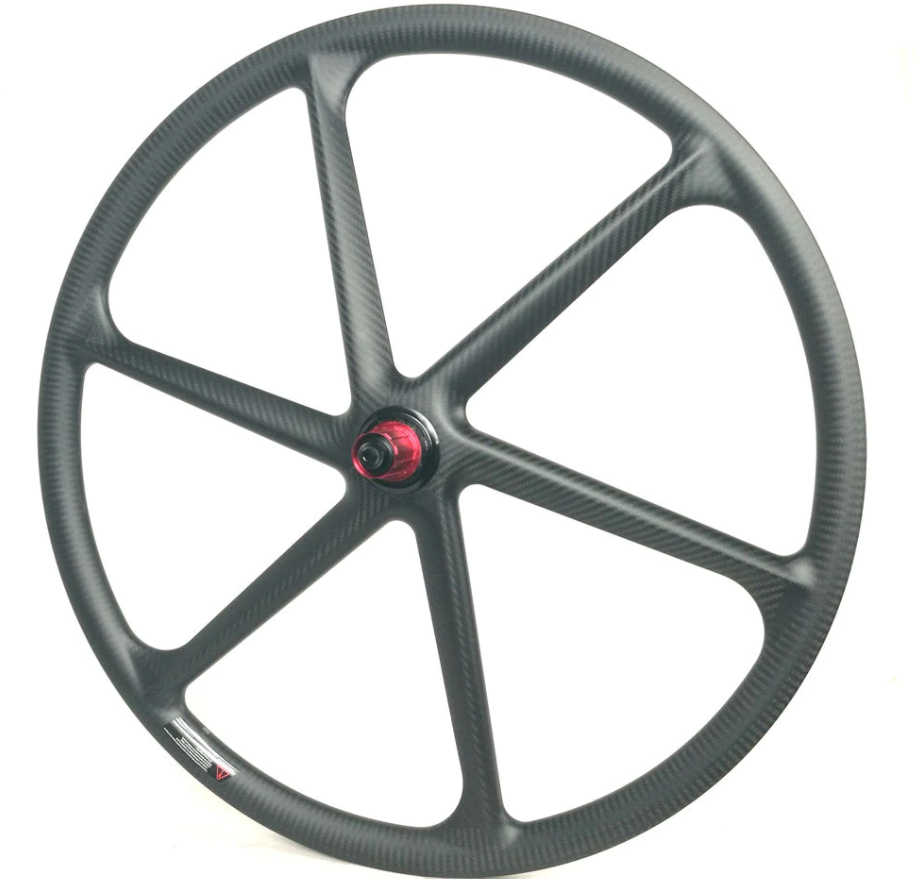 Carbon 6 Spokes 29er MTB Bicycle Wheelset
