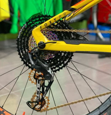 KCNC Rear Derailleur Cage And Jockey Wheel 14 + 16 XX1 Eagle SXX1 Gold