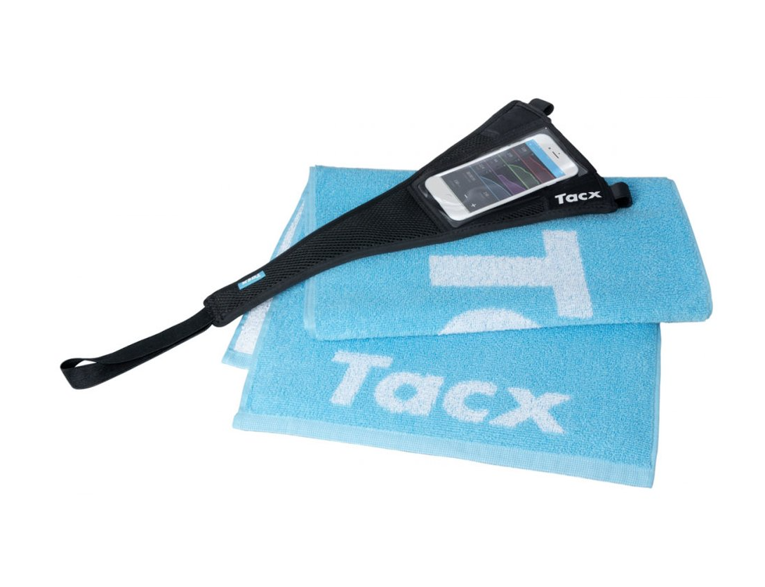 Tacx Sweat Set Incl. Smartphone Sweatcatcher + Tacx Towel