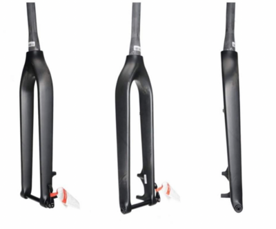 Carbon Rigid Fork Non Boost 15mm Thru-Axle Tapered Steerer
