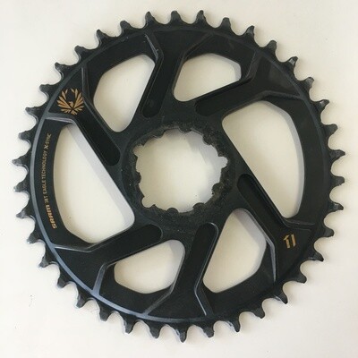 Demo SRAM X-Sync Direct Mount Chainring 38T (6mm Offset) 12spd Gold