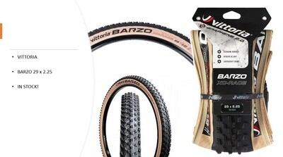 Vittoria Barzo XC-Race 29 x 2.25&quot; Tan Wall MTB Tyre