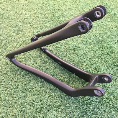 FM258 dual suspension rear triangle