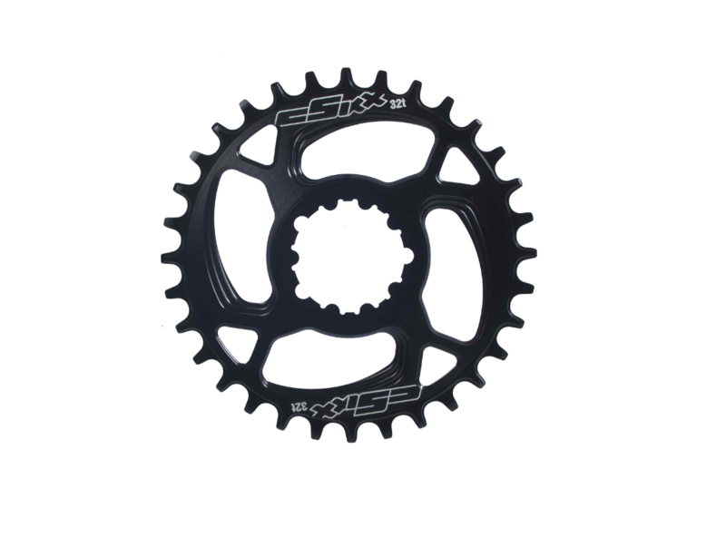 cSixx Round Spiderless 38T Chainring SRAM 6mm Offset