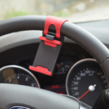 Car Steering Wheel Phone Socket Holder