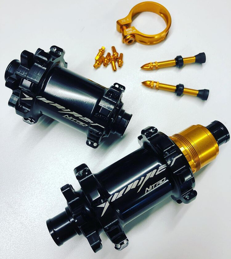 Quaxar Valve Tubeless Presta 45mm Pair