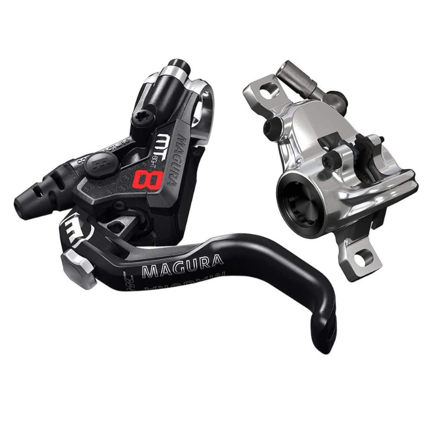 Magura MT8 PRO 1-Finger HC Aluminium Lever Blade Disc Brake Set