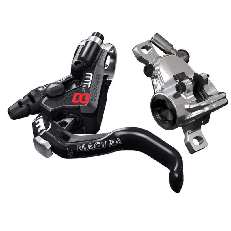 Magura MT8 PRO 1-Finger HC Aluminium Lever Blade Disc Brake Set