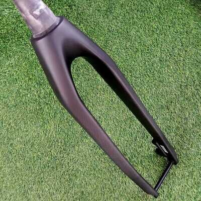 29er MTB Full Carbon Fiber Tapered  Steerer QR Rigid Forks