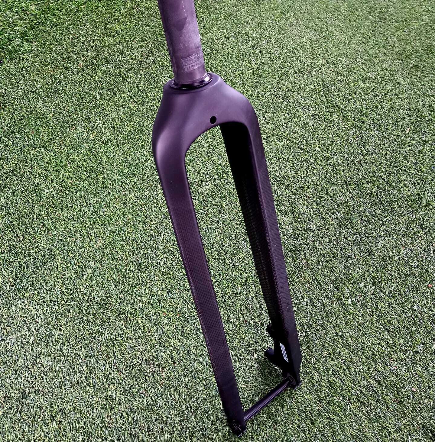 29er MTB Full Carbon Fiber Straight Steerer QR Rigid Forks