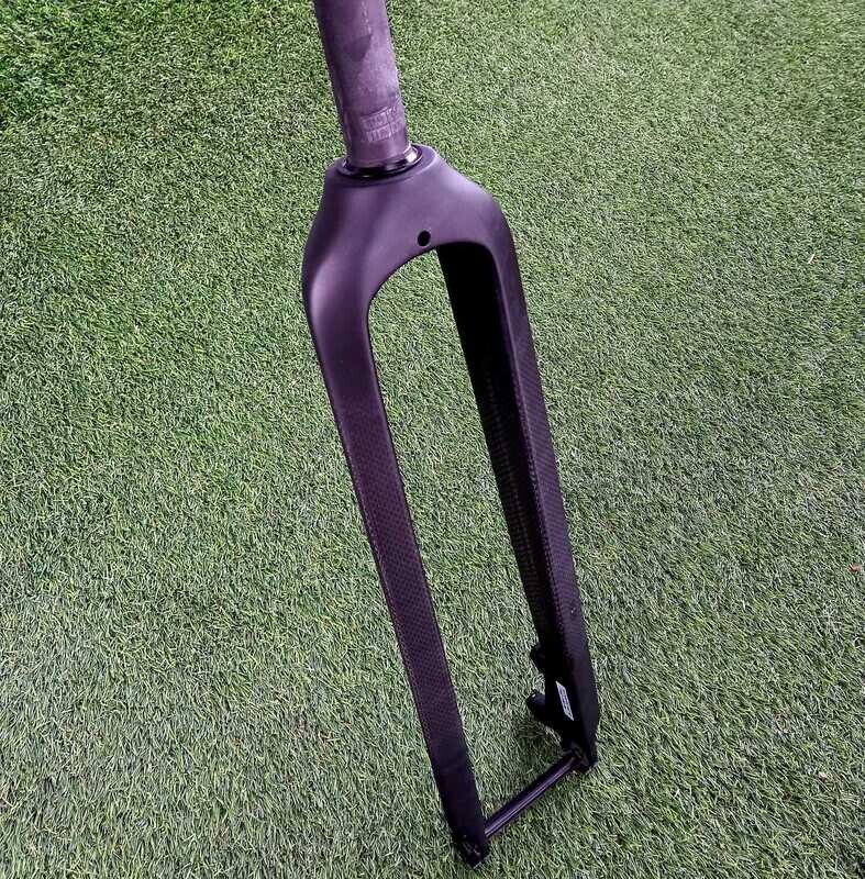 29er MTB Full Carbon Fiber Straight Steerer QR Rigid Forks