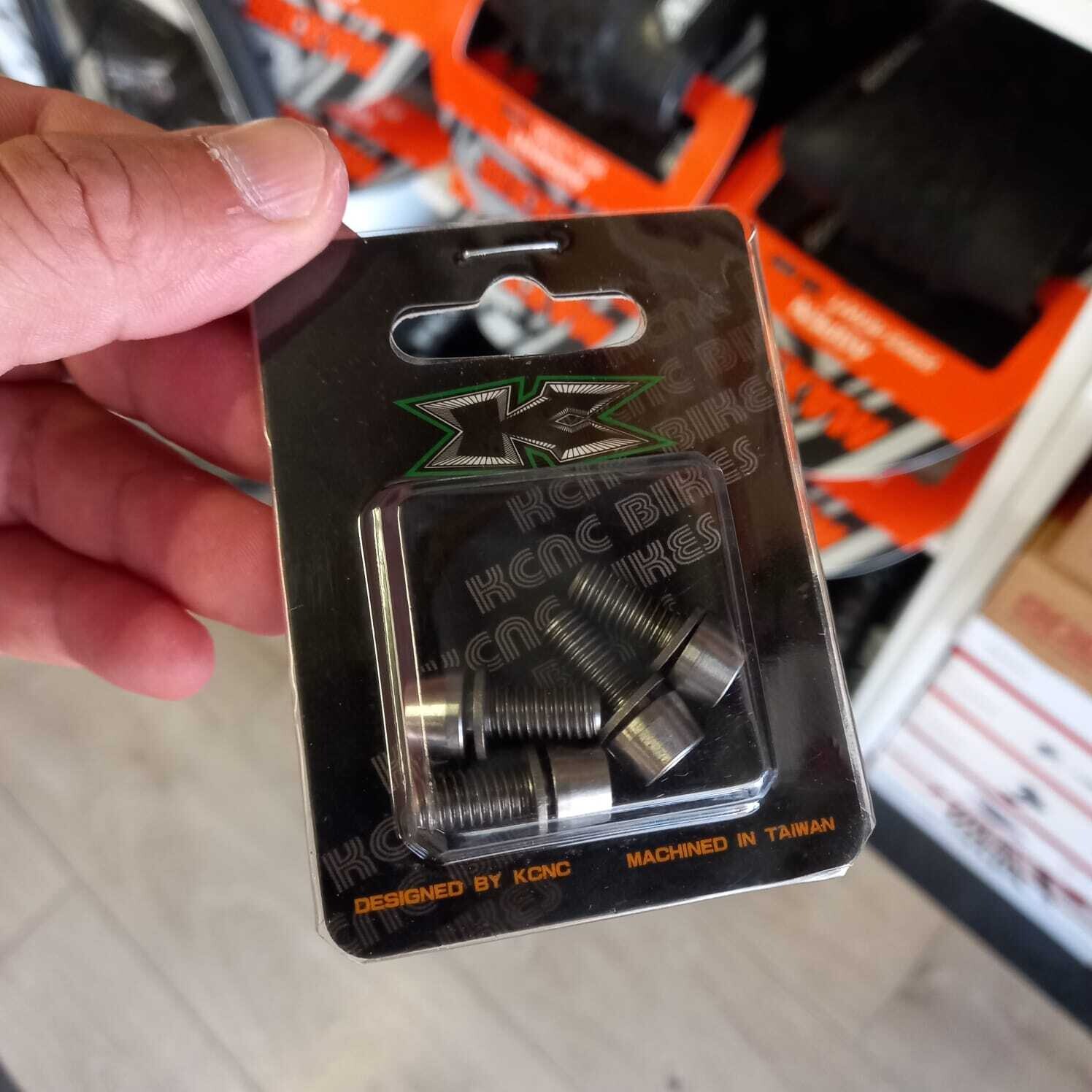 KCNC Caliper Bolts Titanium 4Pack M6x14mm