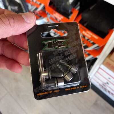KCNC Caliper Bolts Titanium 4Pack M6x14mm