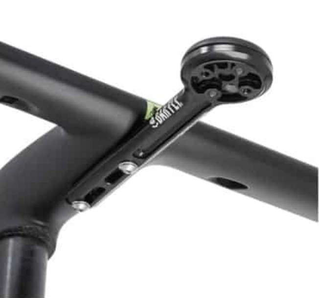 BARFLY 4 SPOON PRIME RACE BLACK Front mount Garmin (BFPSP-645)