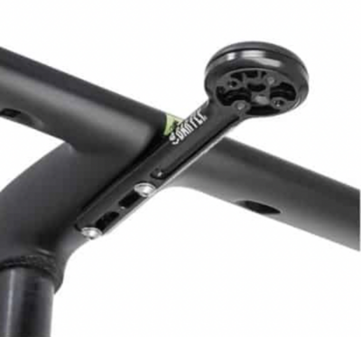 BARFLY 4 SPOON PRIME RACE BLACK Front mount Garmin (BFPSP-645)