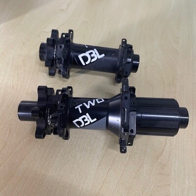 Combo Deal - TWO DBL 28H Straight Pull 6 Bolt 12x148mm Shimano - Black