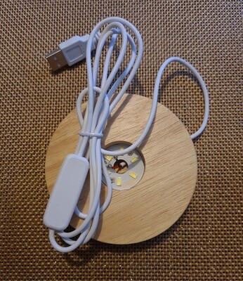 USB Light Display Stand Large -  Rainbow
