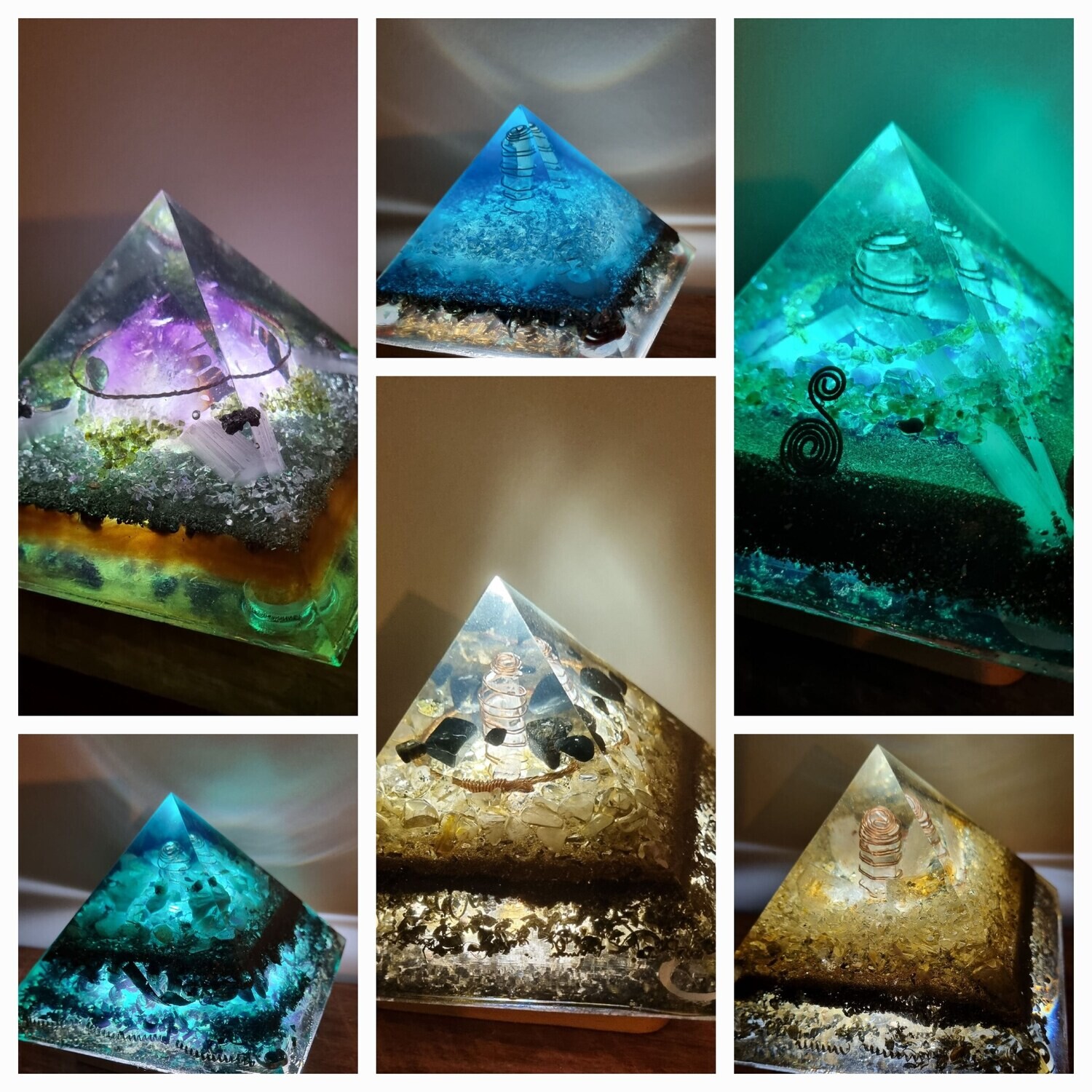 USB Light Display Stand Large -  Rainbow