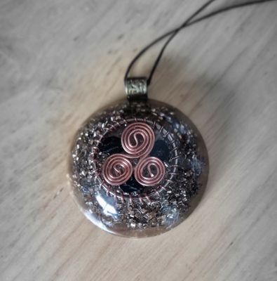 Hedekka Copper Black Tourmaline Orgone Energy Pendants