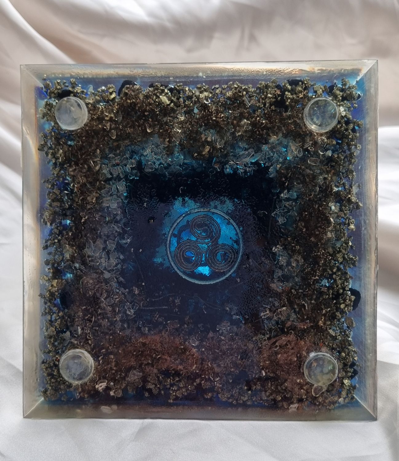 Lapis Lazuli Amethyst Giza Orgone Energy Pyramid