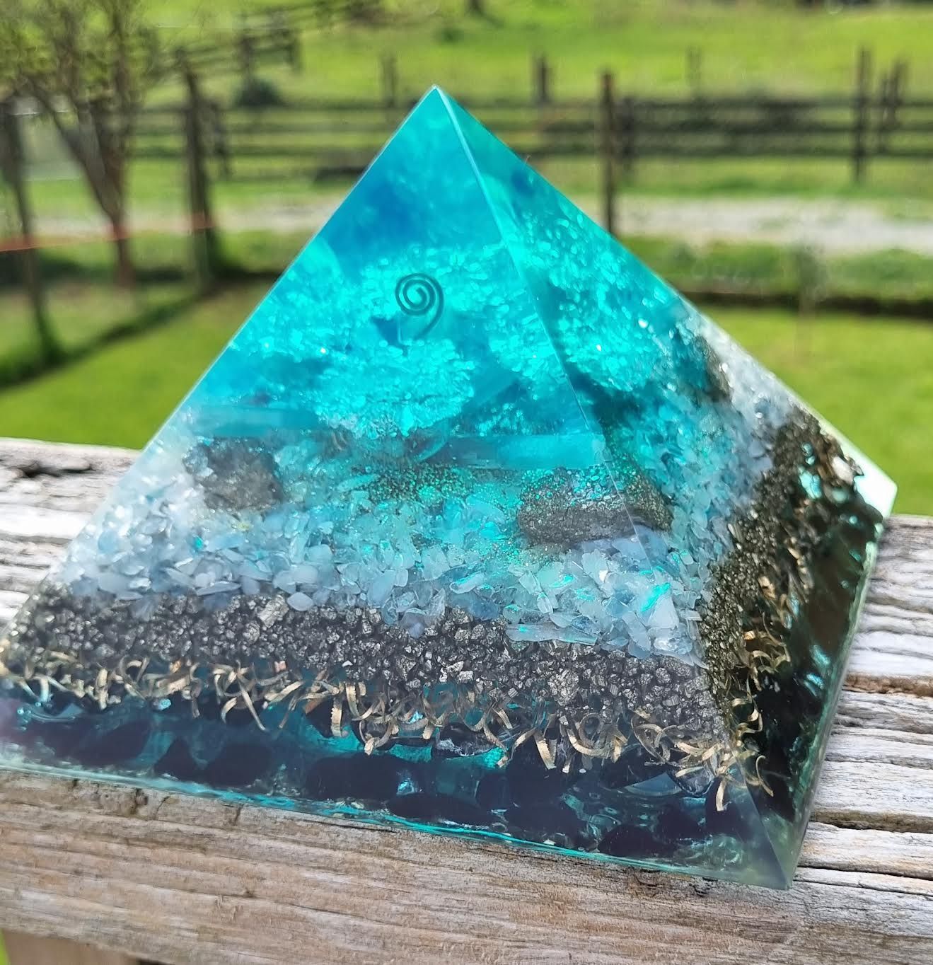 Goddess of the Sea - Giza Orgone Energy Pyramid