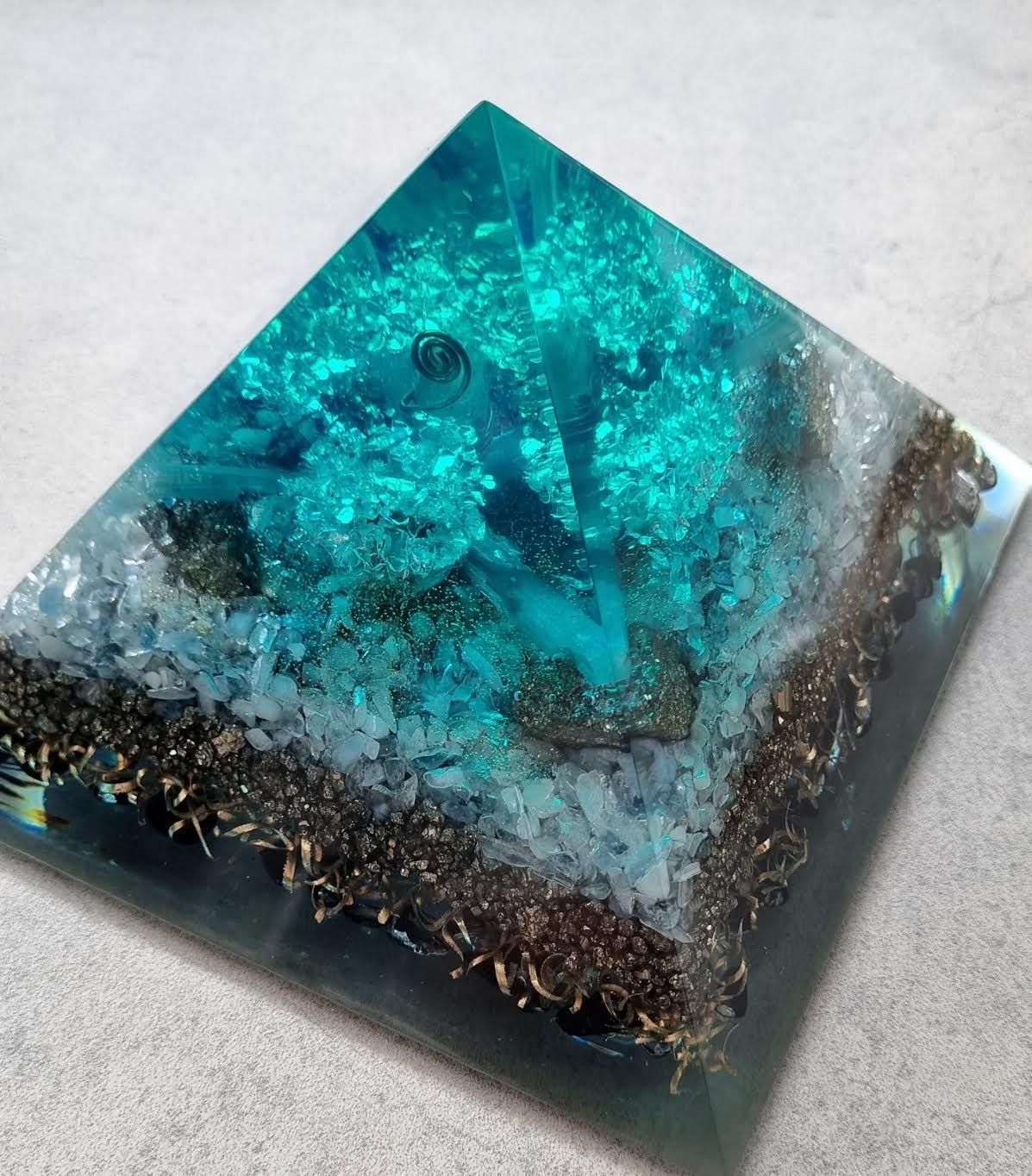 Goddess of the Sea - Giza Orgone Energy Pyramid