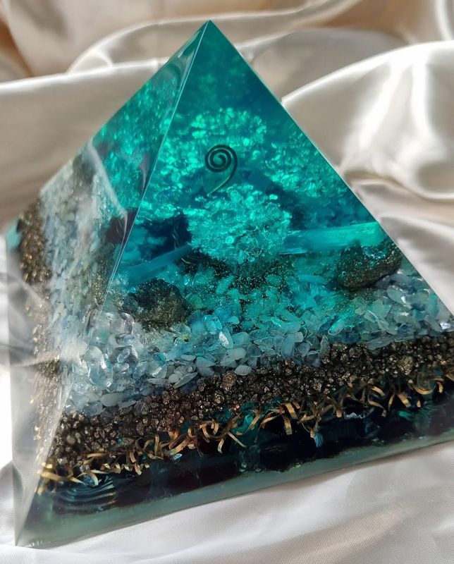 Goddess of the Sea - Giza Orgone Energy Pyramid