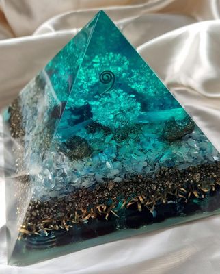 Goddess of the Sea - Giza Orgone Energy Pyramid