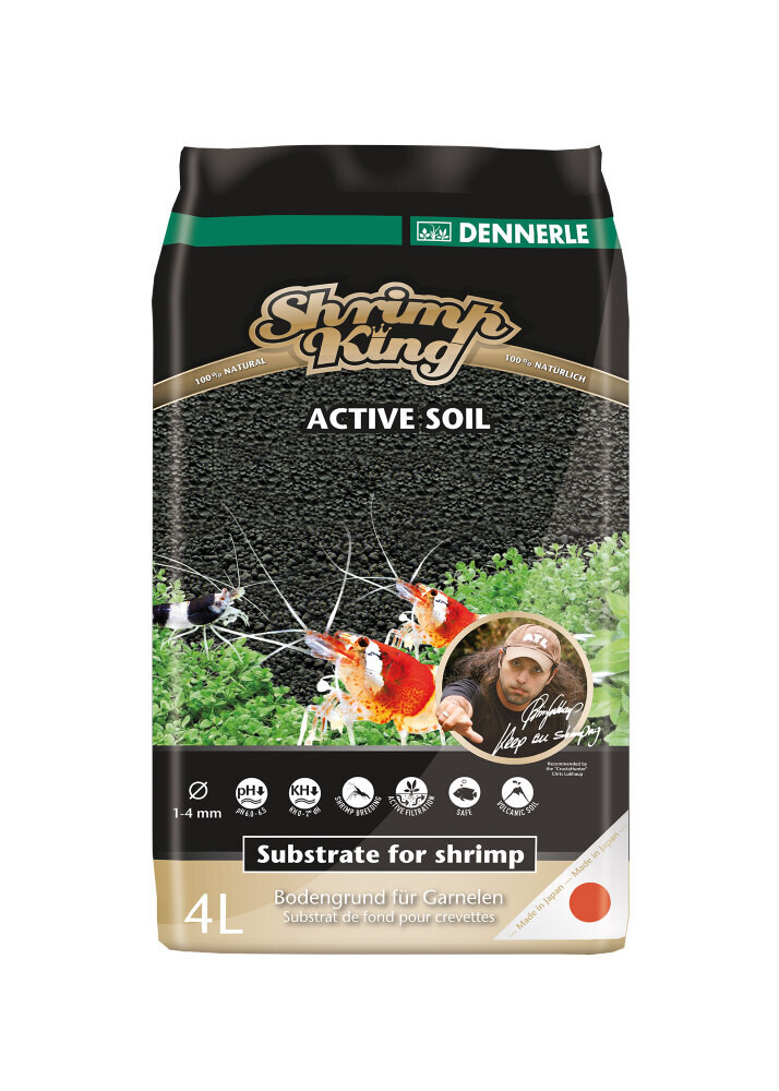 Dennerle King Shrimp Active Soil 4 Litri